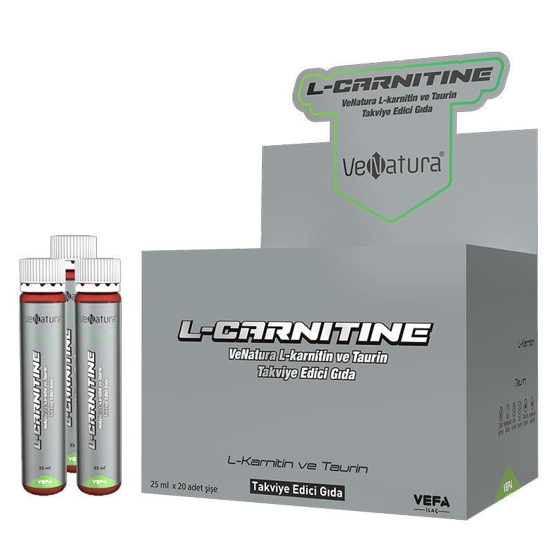 Venatura Venatura L-Carnitine ve Taurin 25 ml x 20 Şişe