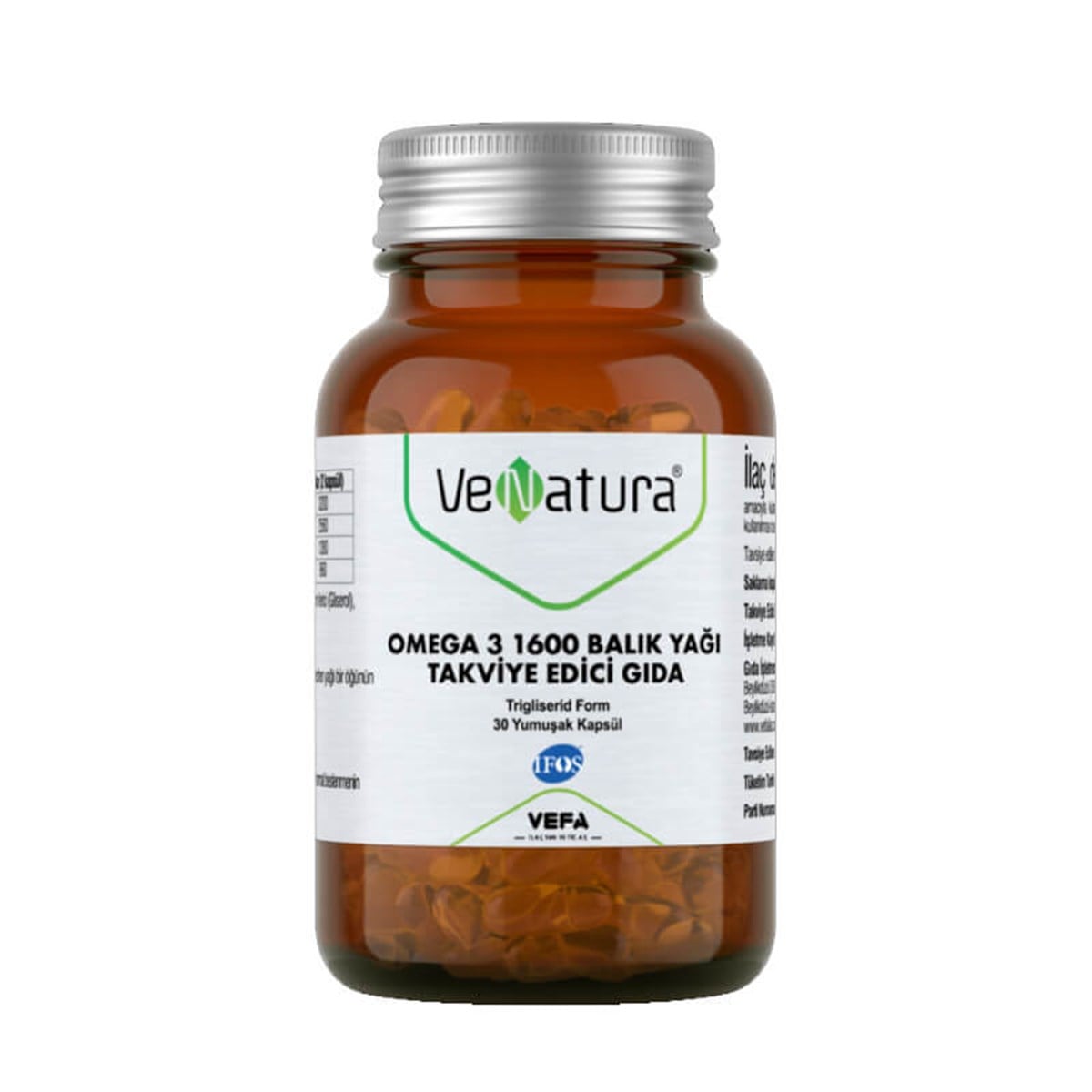 Venatura Venatura Omega-3 1600 mg 30 Kapsül
