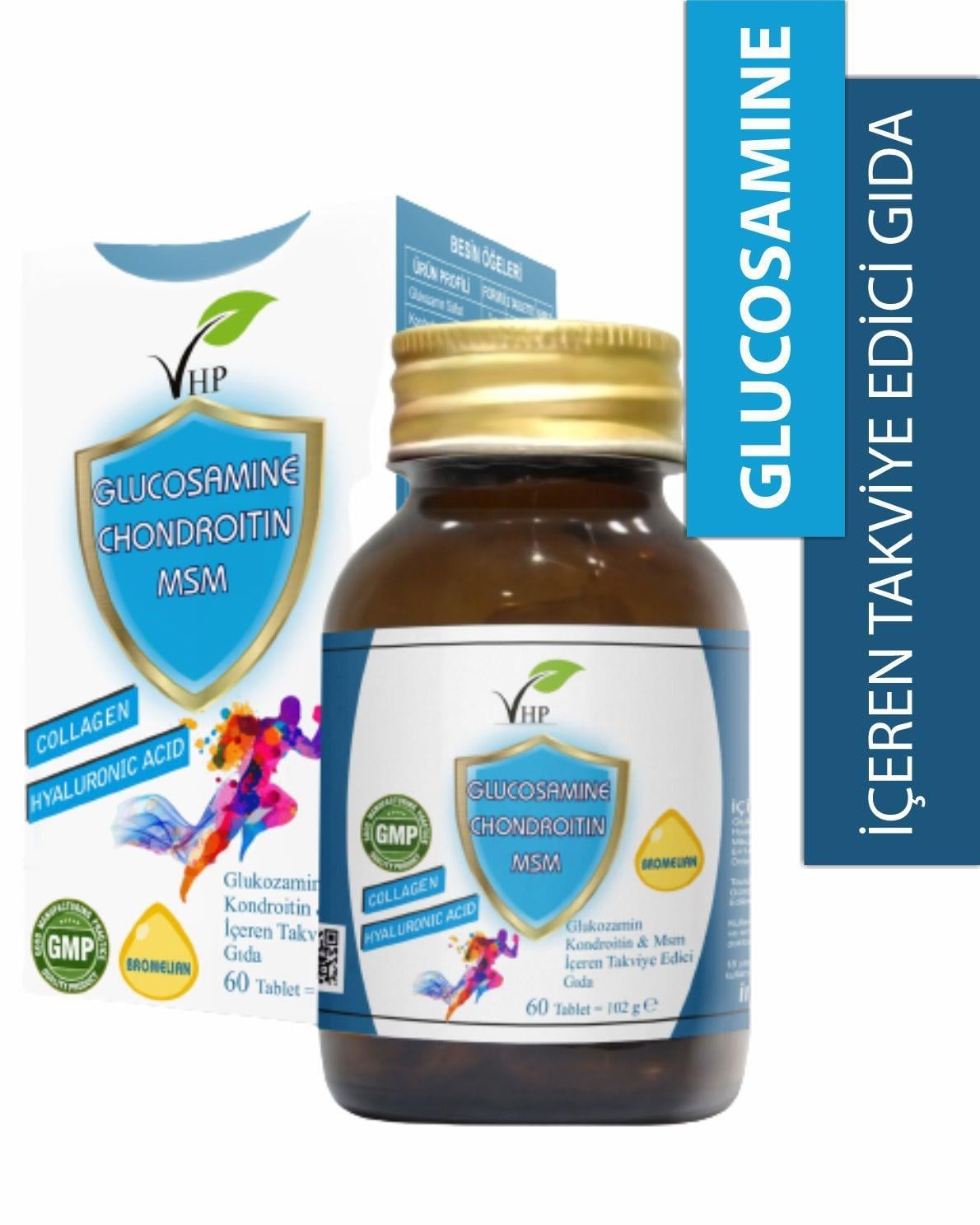 VHP VHP Glucosamine Chondroitin MSM Tablet 60'lı
