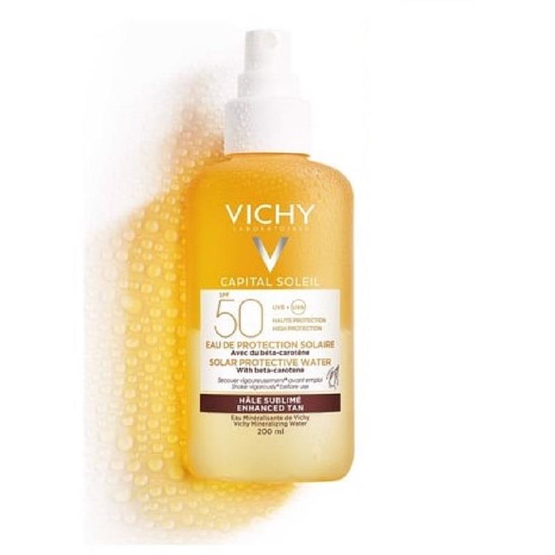 Vichy Vichy Capital X Eau Bronze With Beta Carotene Vücut Spreyi SPF50+ 200 ml
