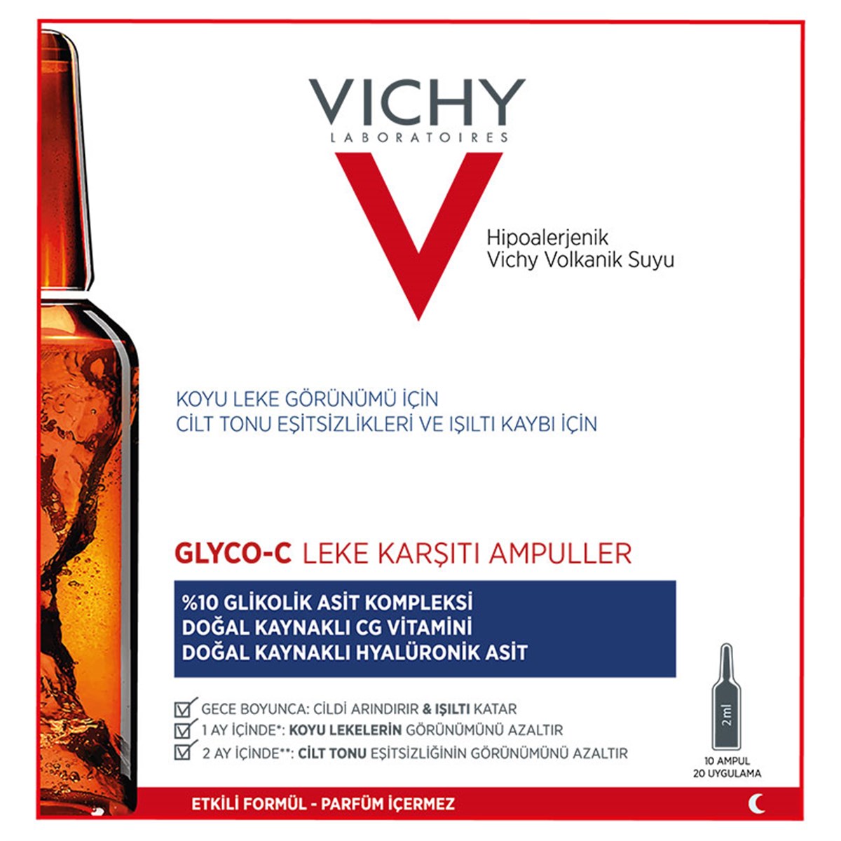 VichyVichy Liftactiv Glyco-C Leke Karşıtı Ampul 10 x 2 ml