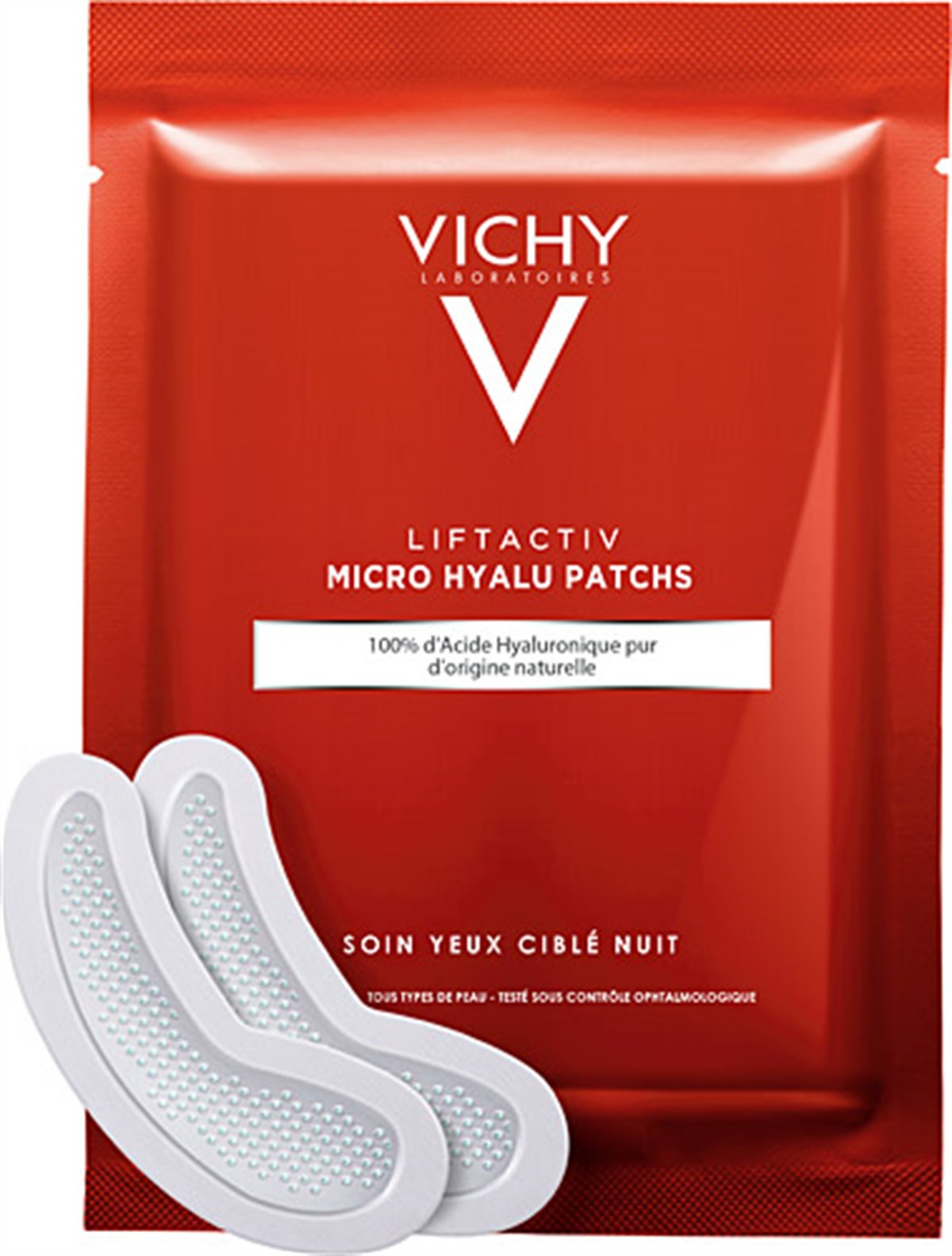 VichyVichy Liftactiv Micro Hyalu Patchs 2 Adet ( Doğal Kaynaklı Hyalüronik Asit İçeren Göz Altı Bandı )