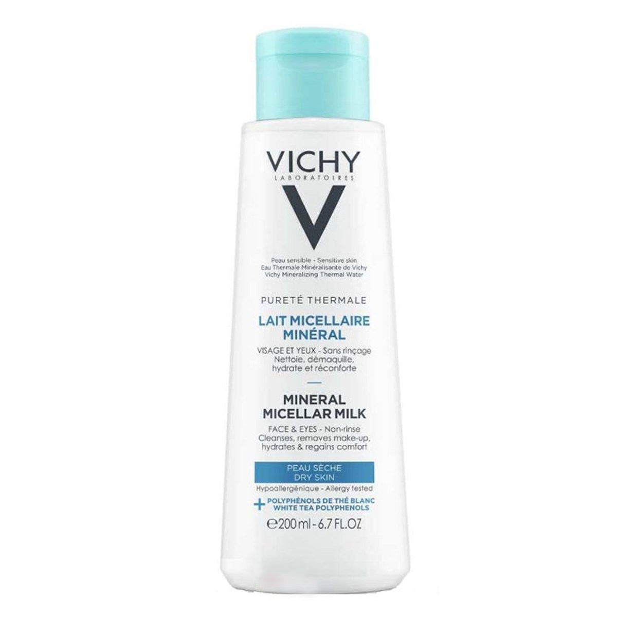 VichyVichy Purete Thermale Mineral Micellar Milk 200 ml - Kuru ve Hassas Ciltler