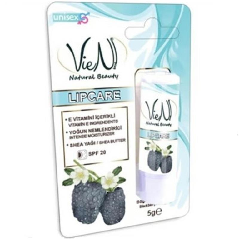Vien Natural Vien Natural Lip Care Böğürtlen Aromalı Dudak Kremi