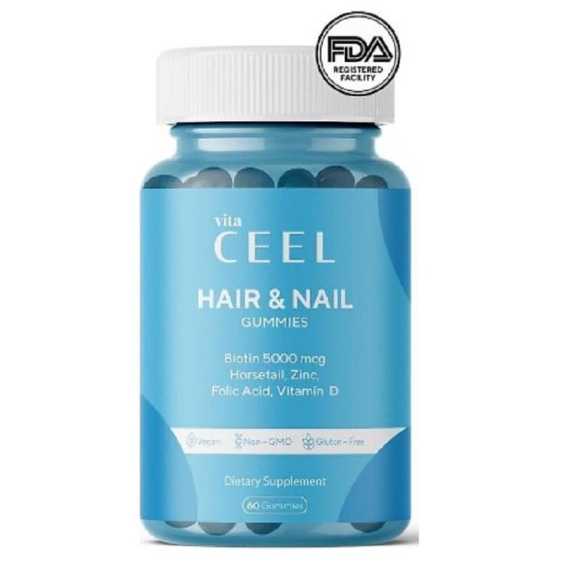Vita Vita Ceel Hair and Nail Gummies 60 Gummies