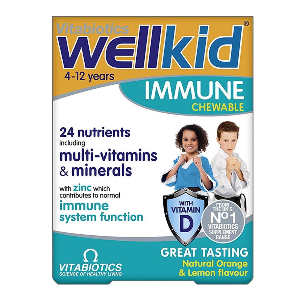 Vitabiotics Wellkid Immune Chewable Gıda 30 Tablet