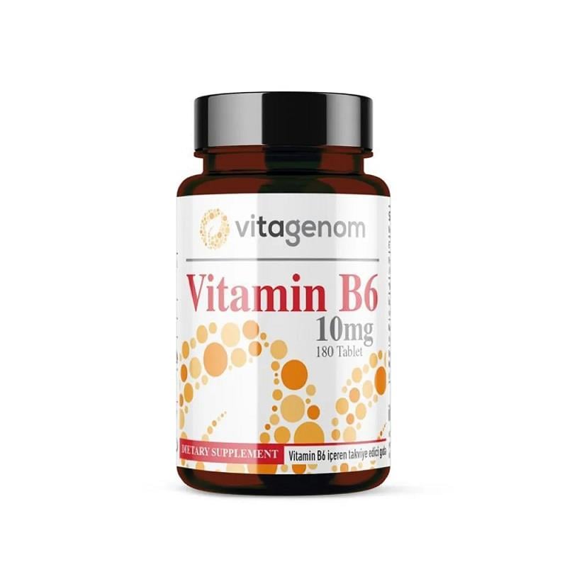 Vitagenom Vitagenom B6 Vitamini 10 mg 180 Tablet