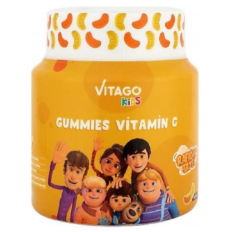 Vitago Vitago Kids Premium Gummies Vitamin C İçeren Çiğnenebilir Form 60'lı