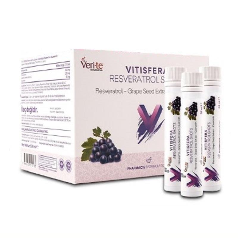 Vitisfera Vitisfera Resveratrol Shot Orman Meyveleri Aromalı 20 Flakon 25 ml