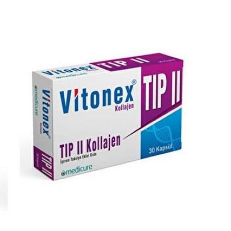 Vitonex Vitonex Tip II Kollajen 30 Kapsül
