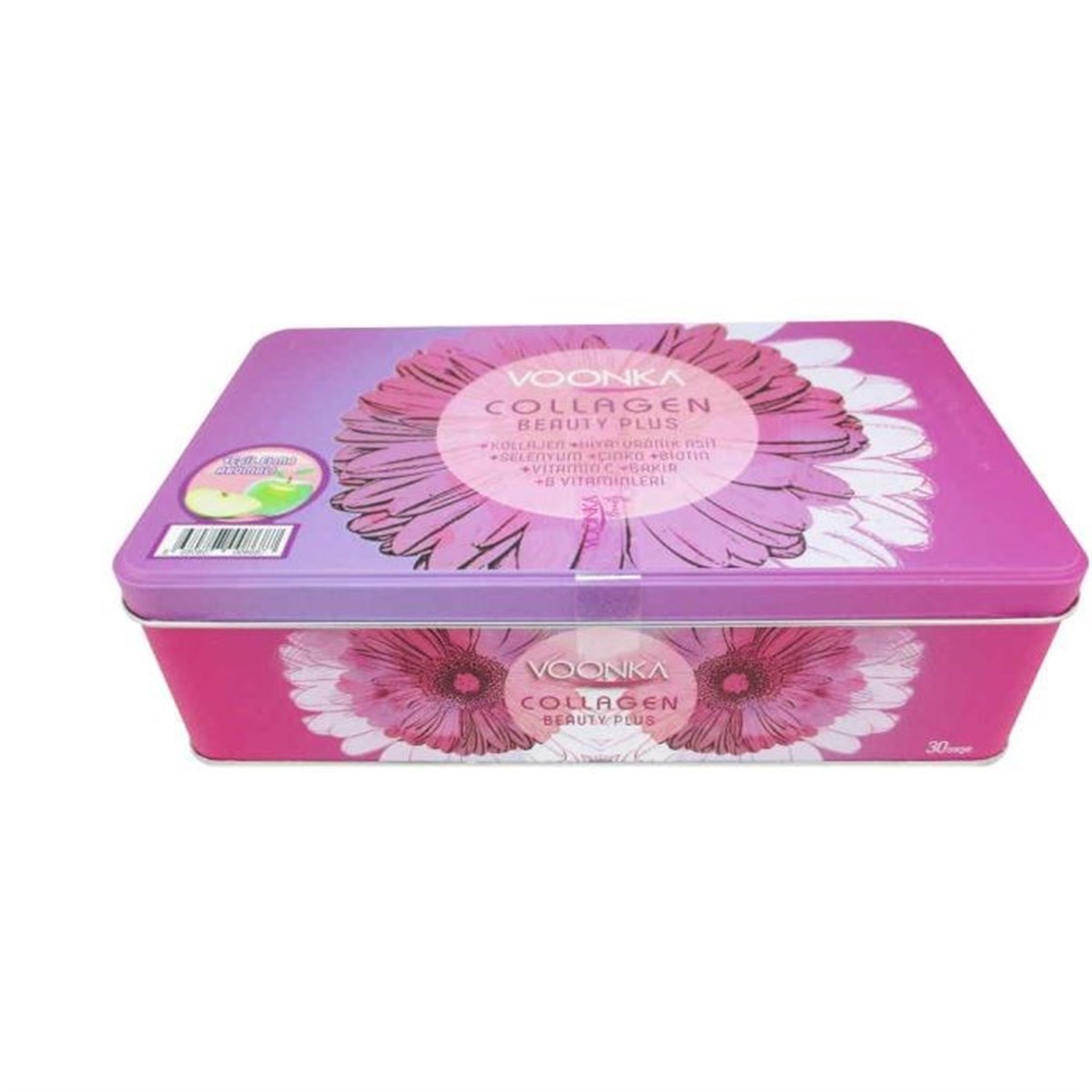 Voonka Collagen Beauty Plus Çilek Karpuz Aromalı 30 Saşe (Kollajen ve Hyaluronik Asit İçeren Takviye)