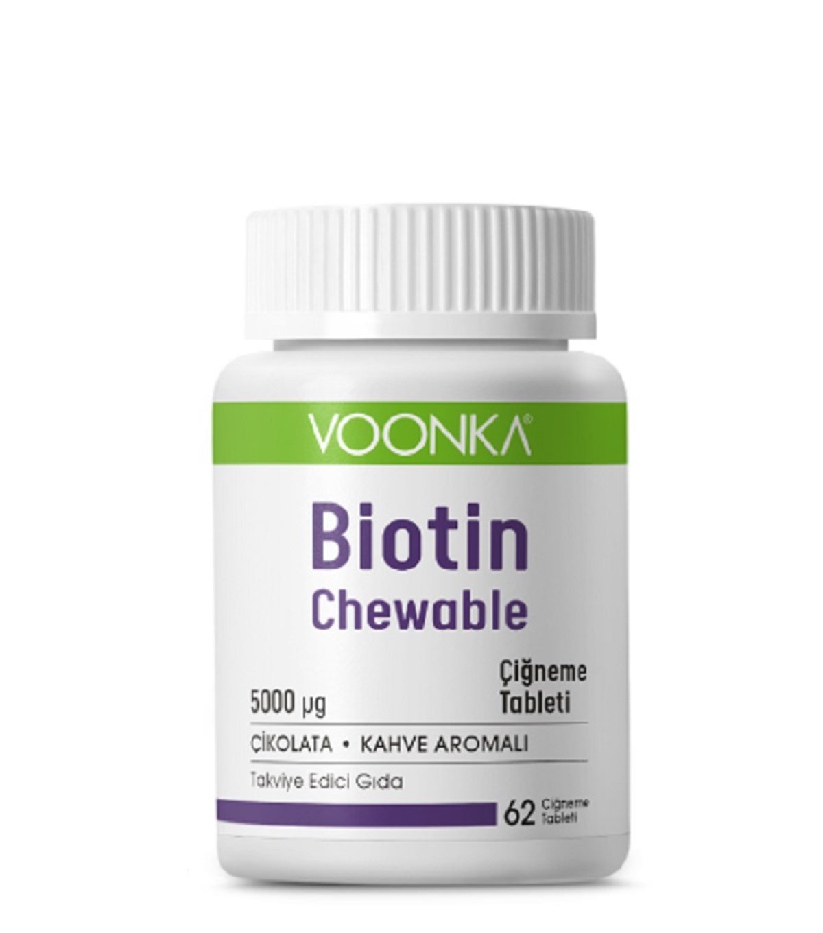 Voonka Voonka Biotin Chewable 62 Çiğneme Tableti