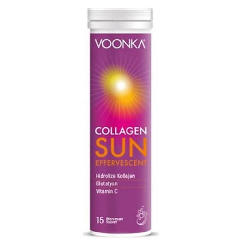 Voonka Voonka Collagen Sun 15 Effervescent Tablet