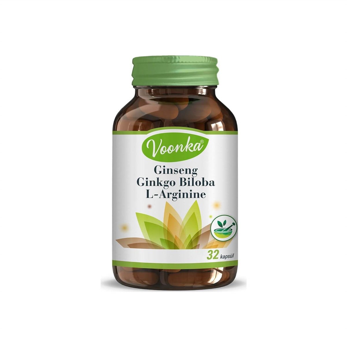 Voonka Voonka Ginseng Ginkgo Biloba L-Arginine 32 Kapsül