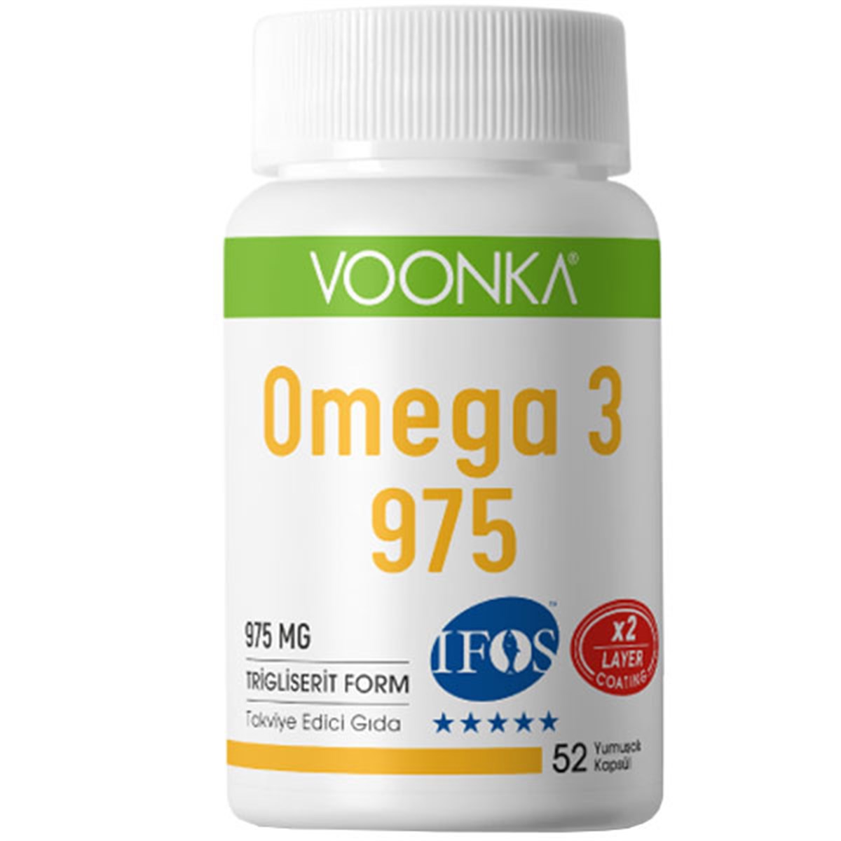 VOONKA Voonka Omega-3 975 mg 52 Kapsül