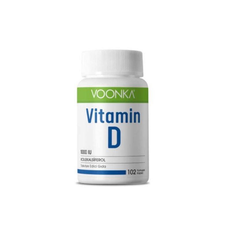 Voonka Voonka Vitamin D 102 Yumuşak Kapsül