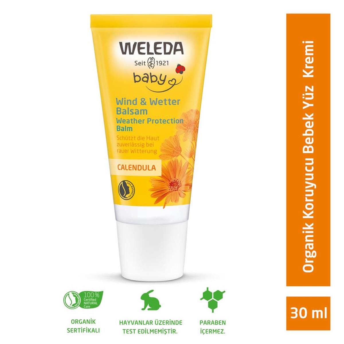 Weleda Weleda Baby Calendula Koruyucu Yüz Kremi 30 ml