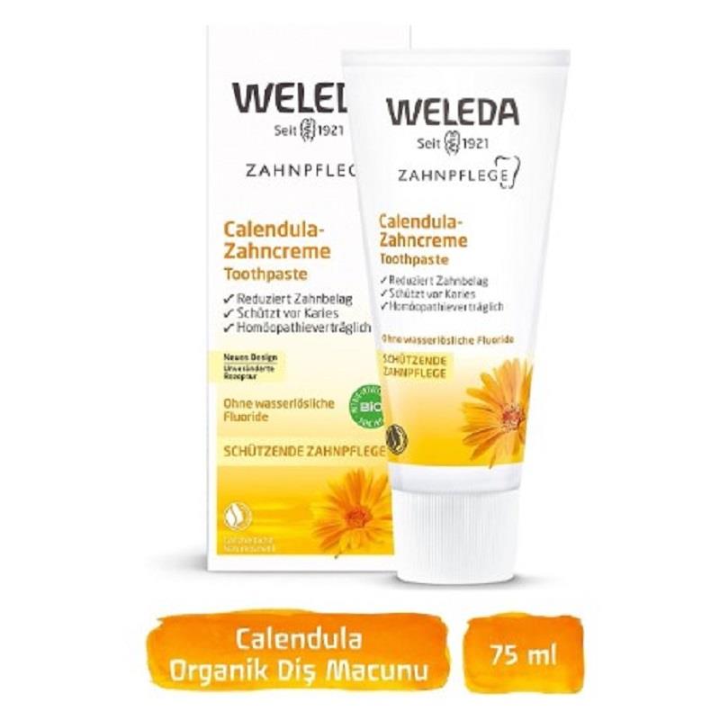 Weleda Weleda Calendula Özlü Doğal Diş Macunu 75 ml