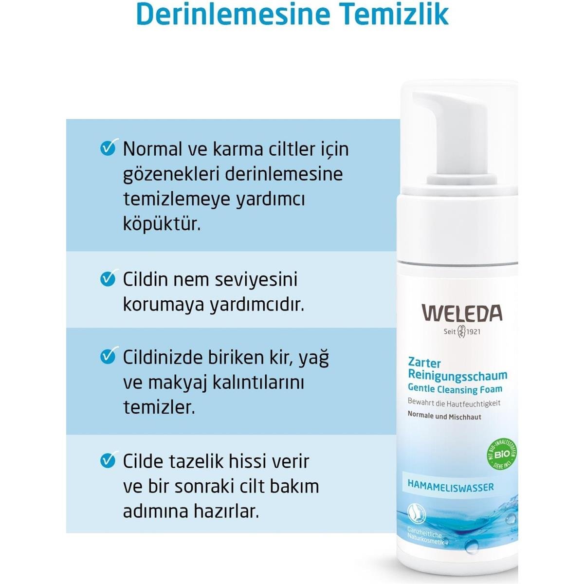 Weleda Weleda Derinlemesine Temizleme Köpüğü 150 ml