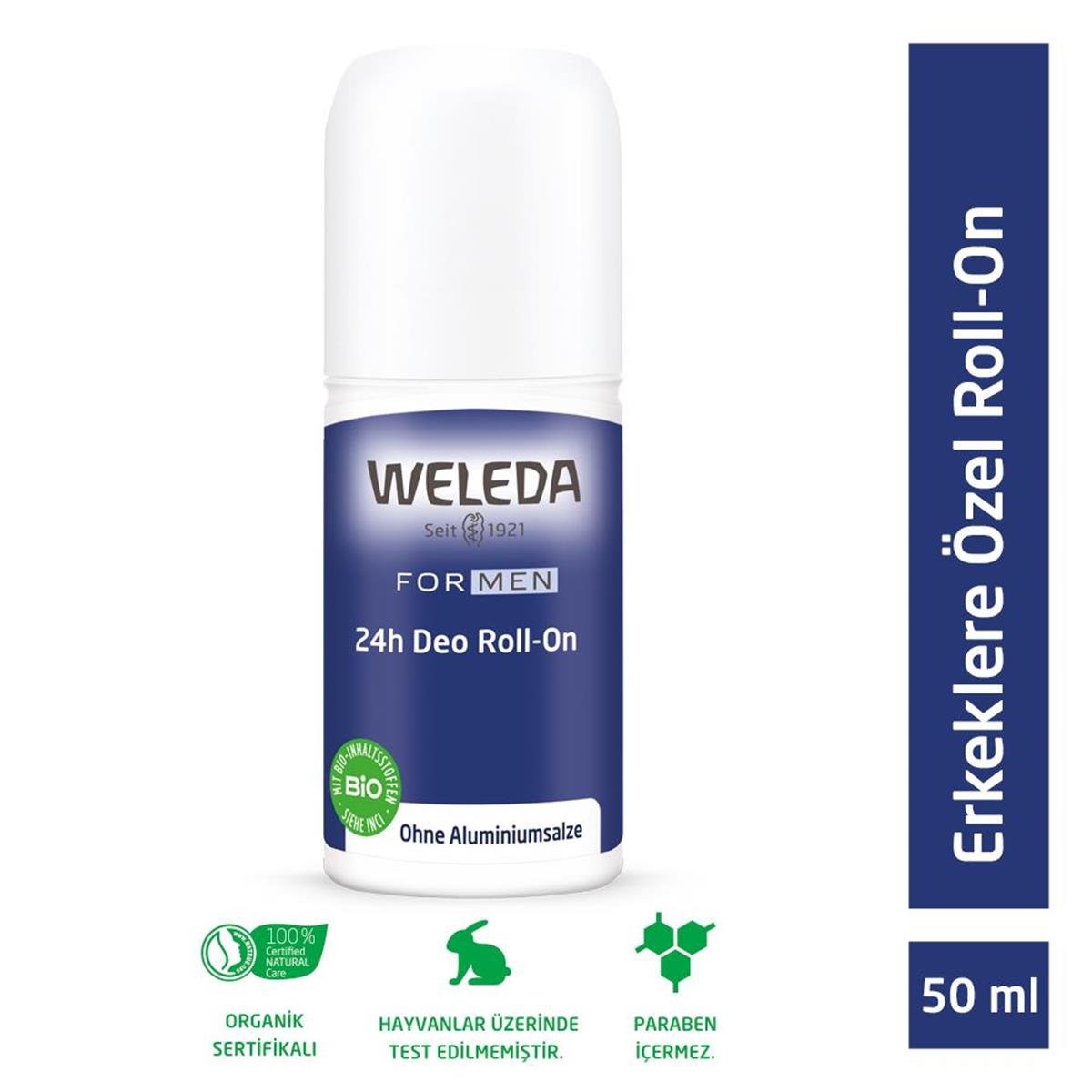 Weleda Weleda Erkeklere Özel Doğal Roll-On Deodorant 50 ml