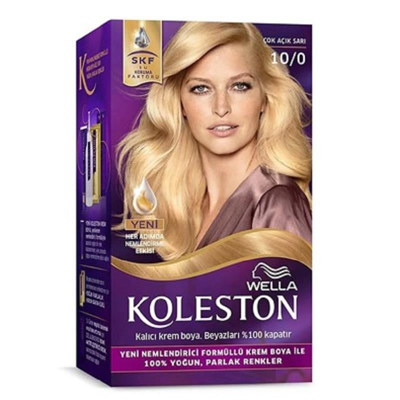 Wella Koleston Kit Saç Boyası 10/0 Çok Açık Sarı