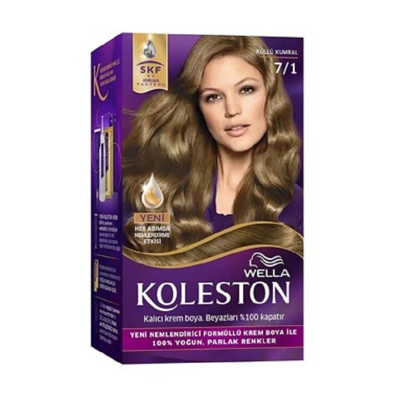 Wella Koleston Kit Saç Boyası 7/1 Küllü Kumral