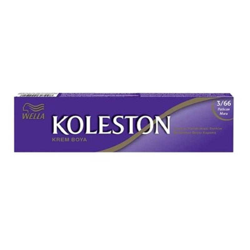 Wella Koleston Tüp Boya Patlıcan Moru 3-66