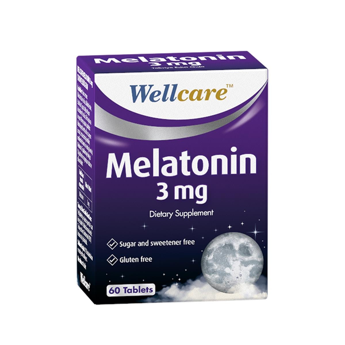 WELLCARE Wellcare Melatonin 3 mg 60 Tablet