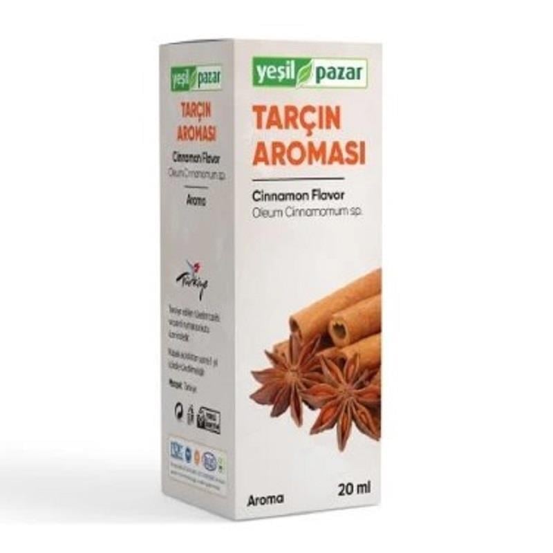 Yeşil Yeşil Pazar Tarçın Aroması 20 ml