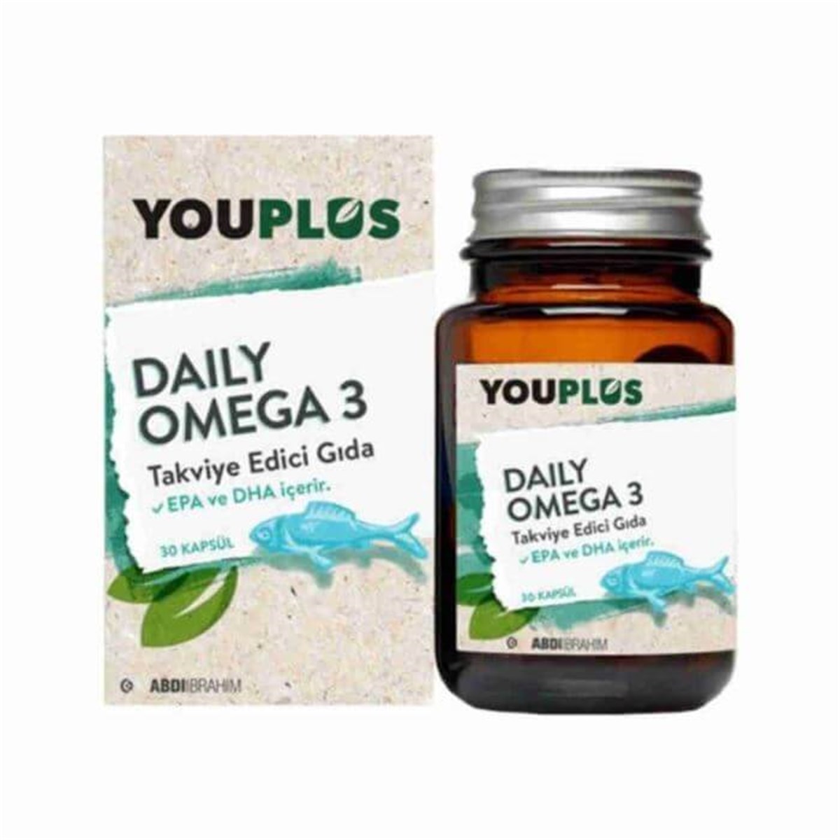 YouPlus YouPlus Daily Omega-3 30 Kapsül