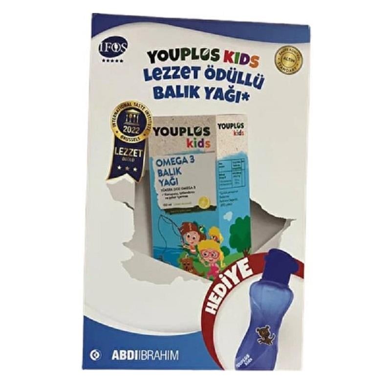 YouPlus Youplus Kids Omega-3 150 ml - Su Matarası Hediyeli