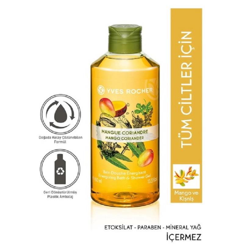 Yves Rocher Yves Rocher Mango Kişniş Duş Jeli 400 ml