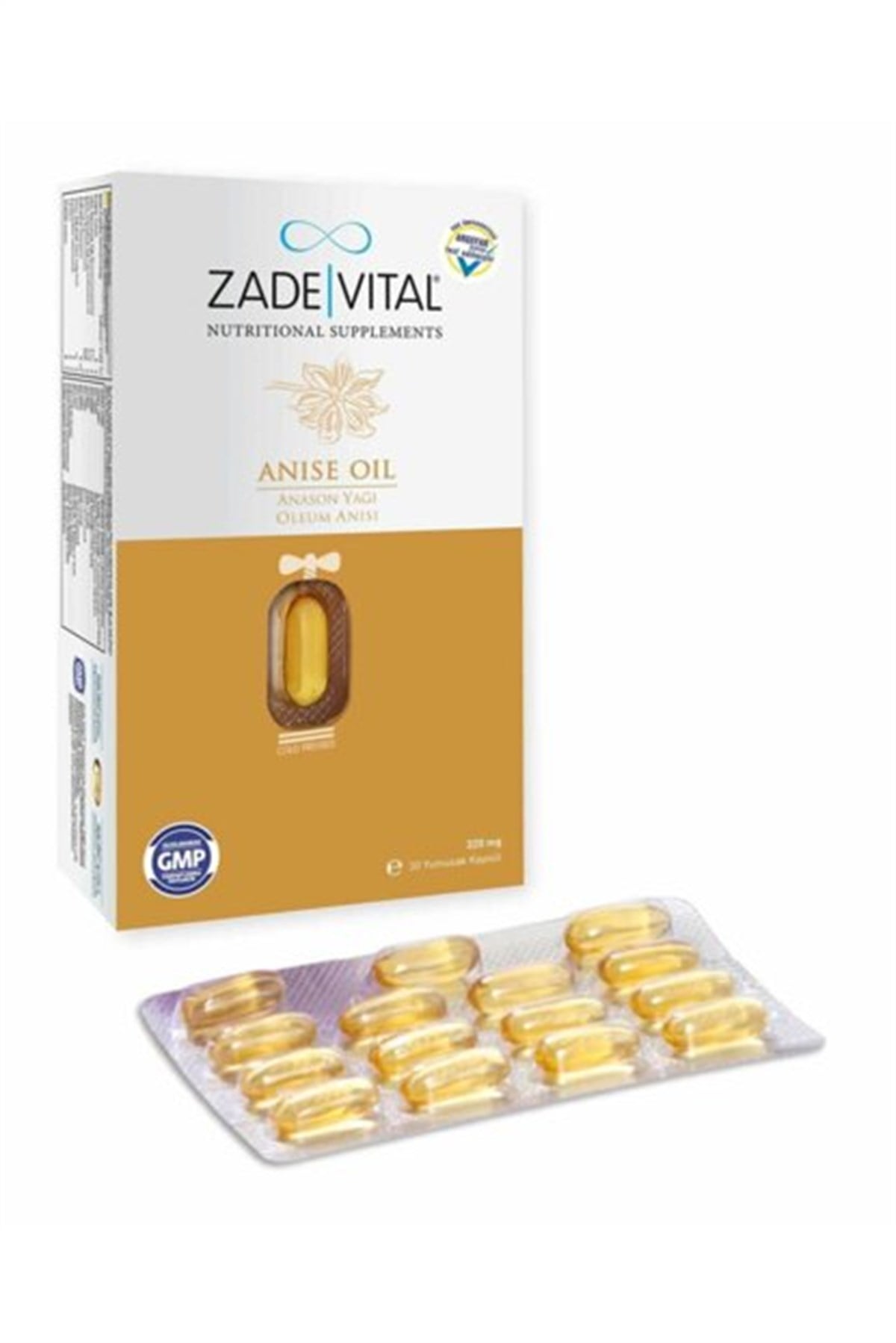 Zade Vital Zade Vital Anason Yaği Blister 30 Yumuşak Kapsül