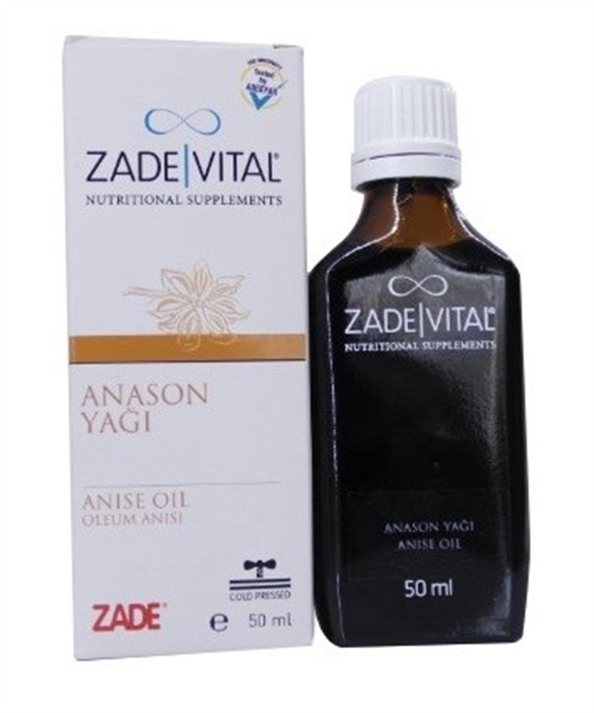 Zade Vital Zade Vital Anason Yaği Cam Şişe 50 Ml