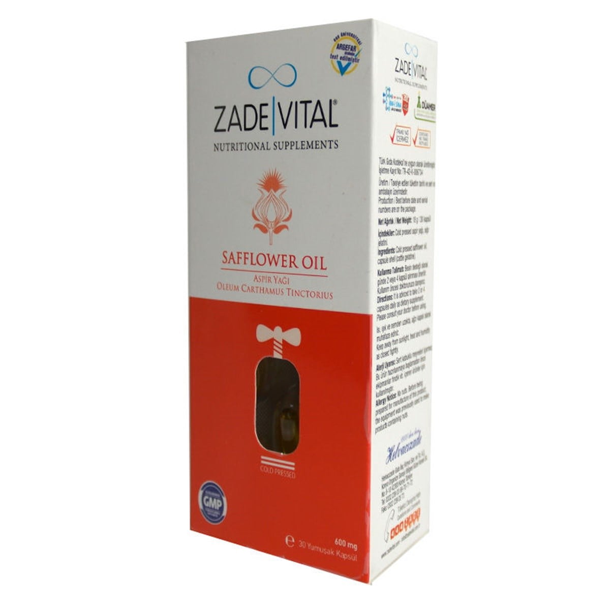 Zade Vital Zade Vital Aspir Yaği 30 Yumuşak Kapsül