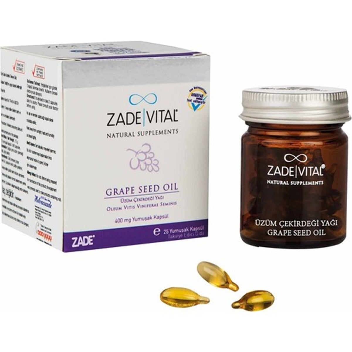 Zade Vital Zade Vital Badem Yagi Patlatilabilen 25 Kapsül