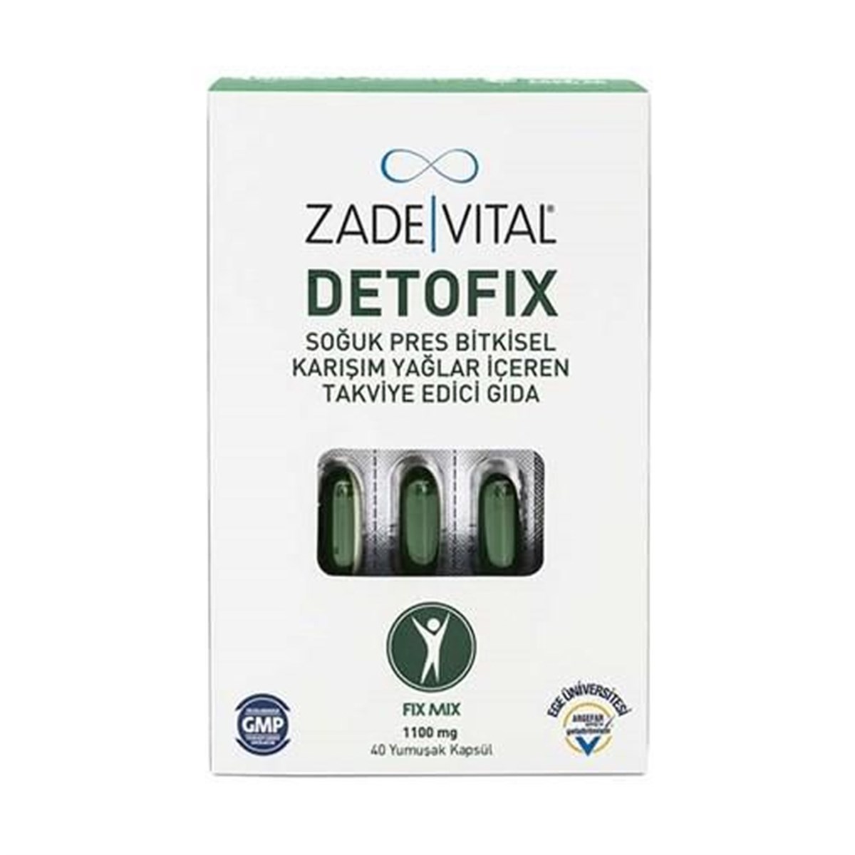 Zade Vital Zade Vital Detofix 40 Kapsül