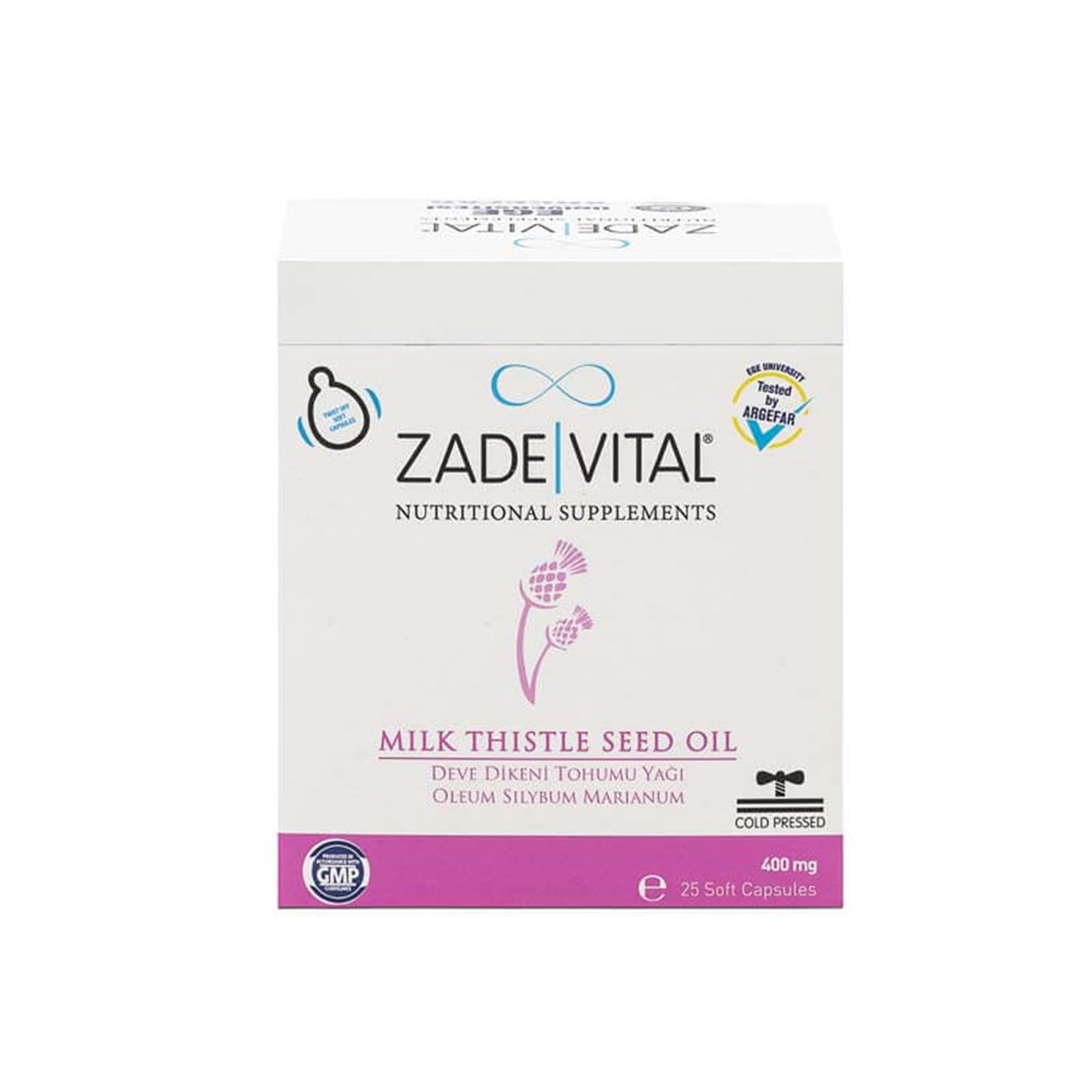 Zade Vital Zade Vital Deve Dikeni Tohumu Yaği 25 Yumuşak Kapsül