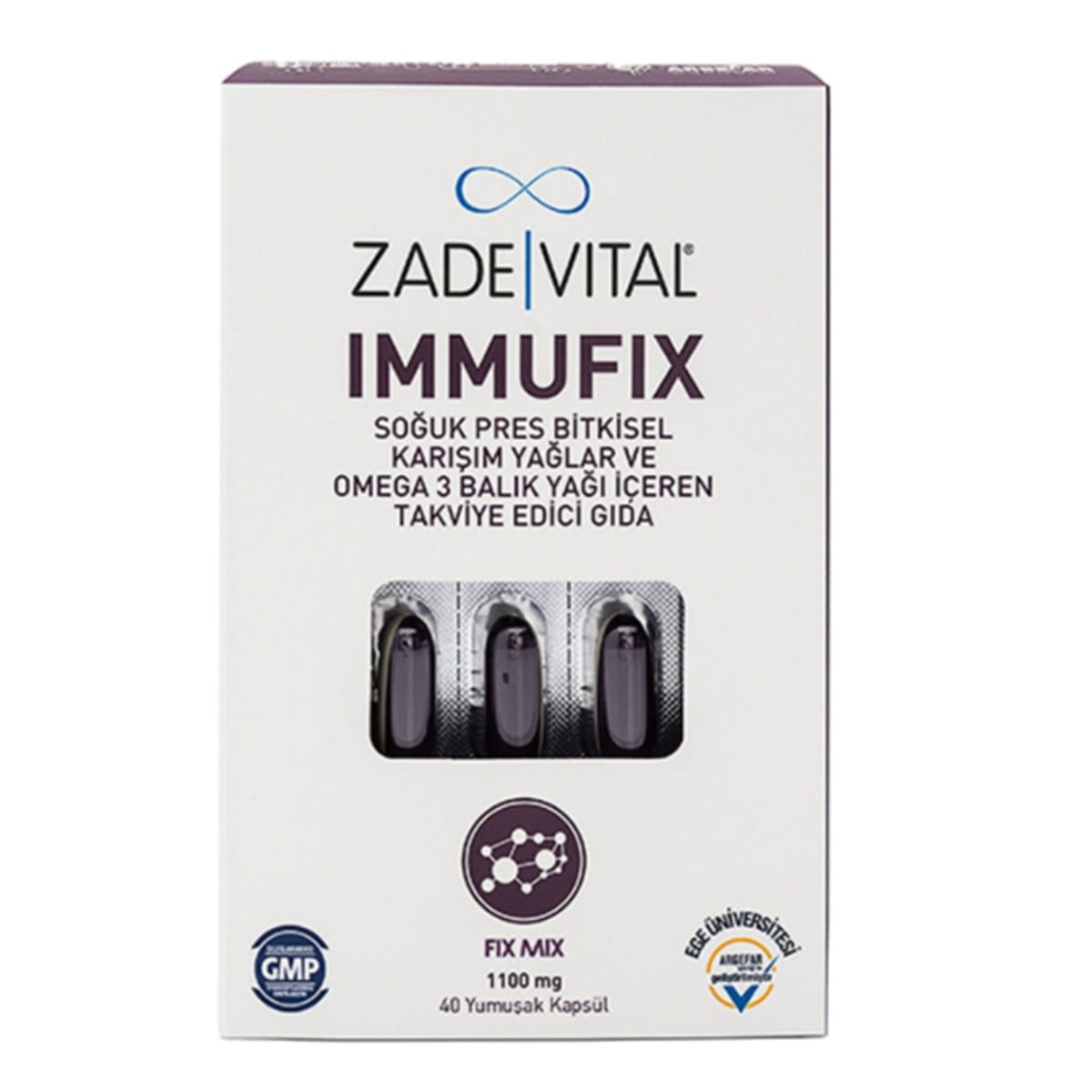 Zade Vital Zade Vital immufix 40 Kapsül
