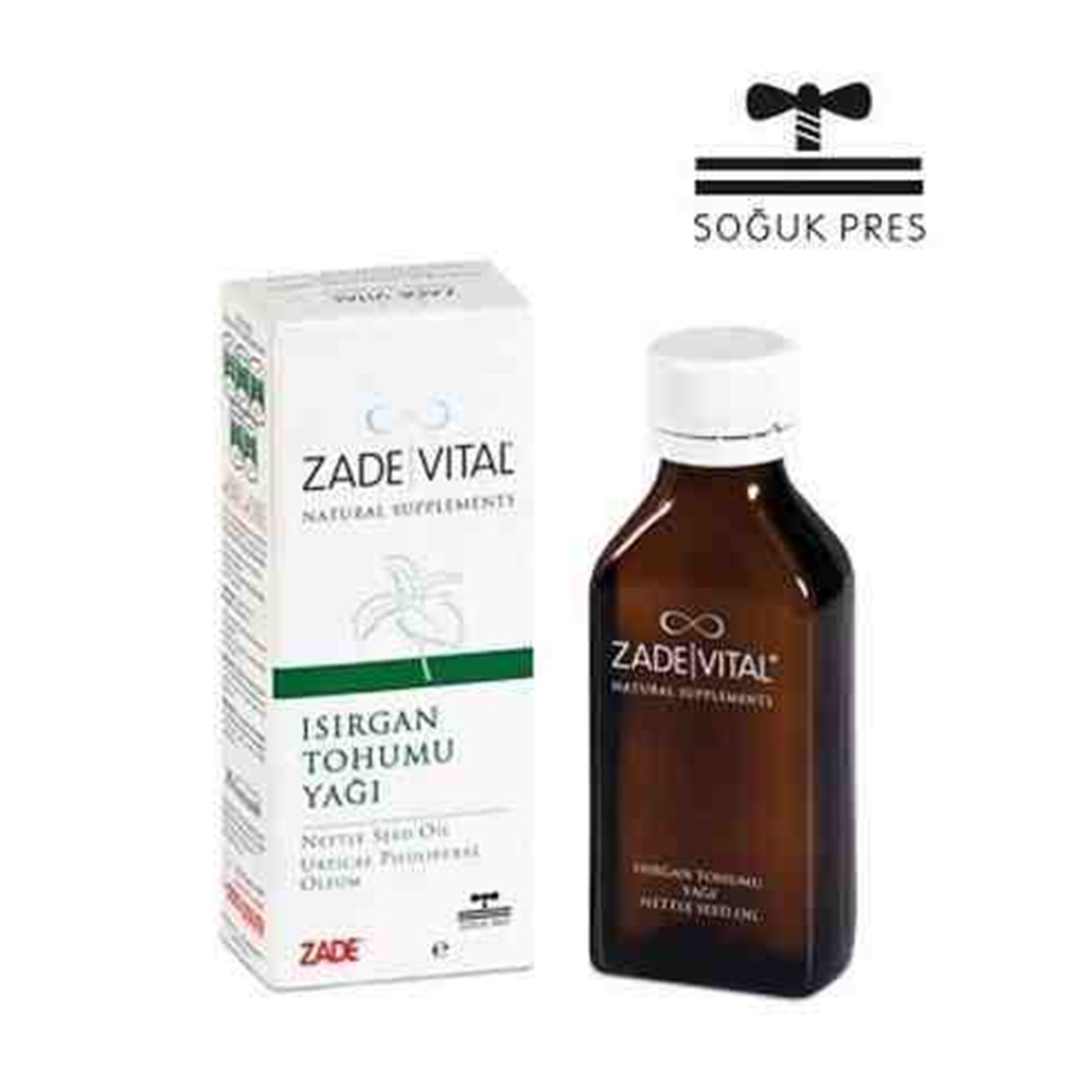 Zade Vital Zade Vital isirgan Tohumu Yaği - Sivi Cam Şişe 200 ml