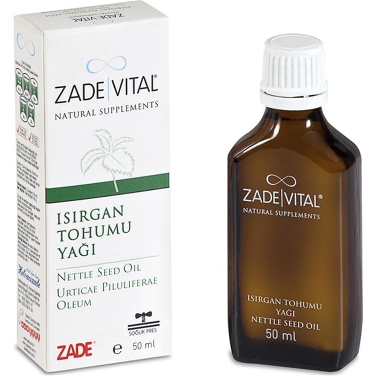 Zade Vital Zade Vital isirgan Tohumu Yaği 50 ml