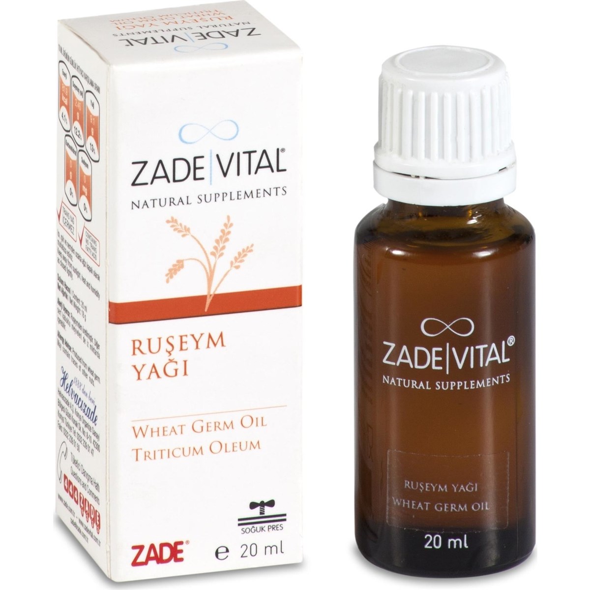Zade Vital Zade Vital Ruşeym Yaği 20ml