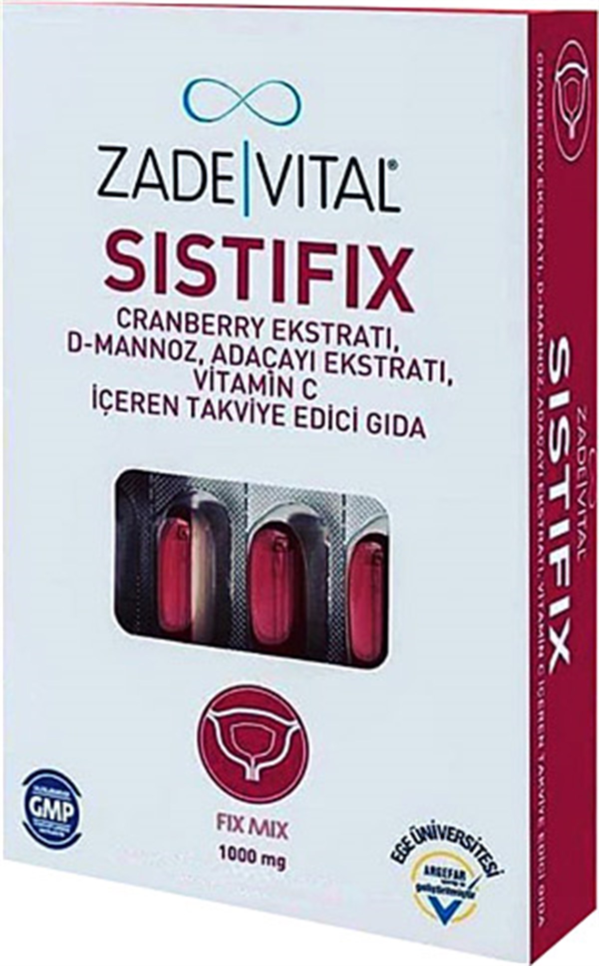 Zade Vital Zade Vital Sistifix Takviye Edici Gida 20 Kapsül