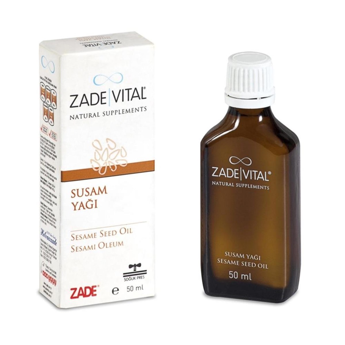 Zade Vital Zade Vital Susam Yaği 50 ml