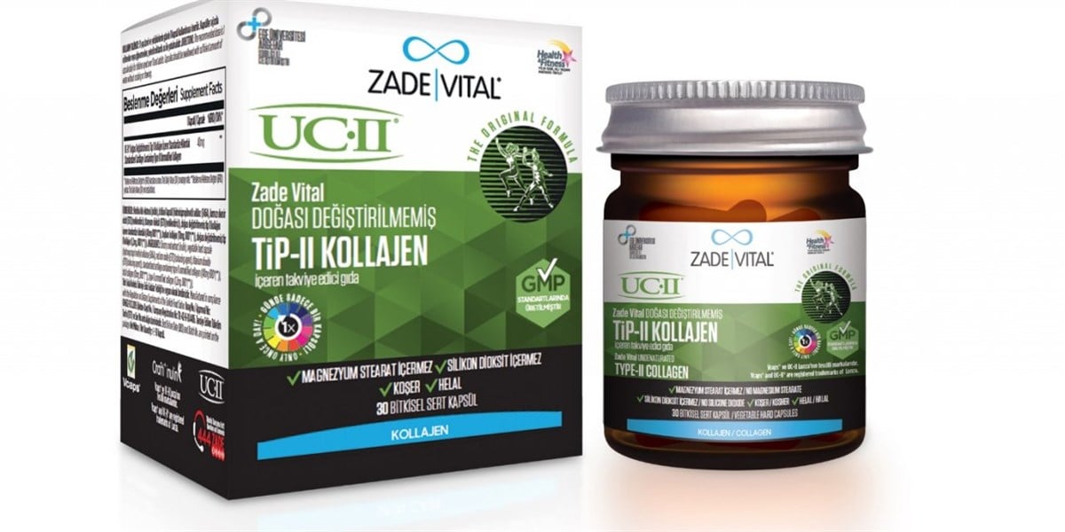 Zade Vital Zade Vital UC-ii 40mg 30 Kapsül