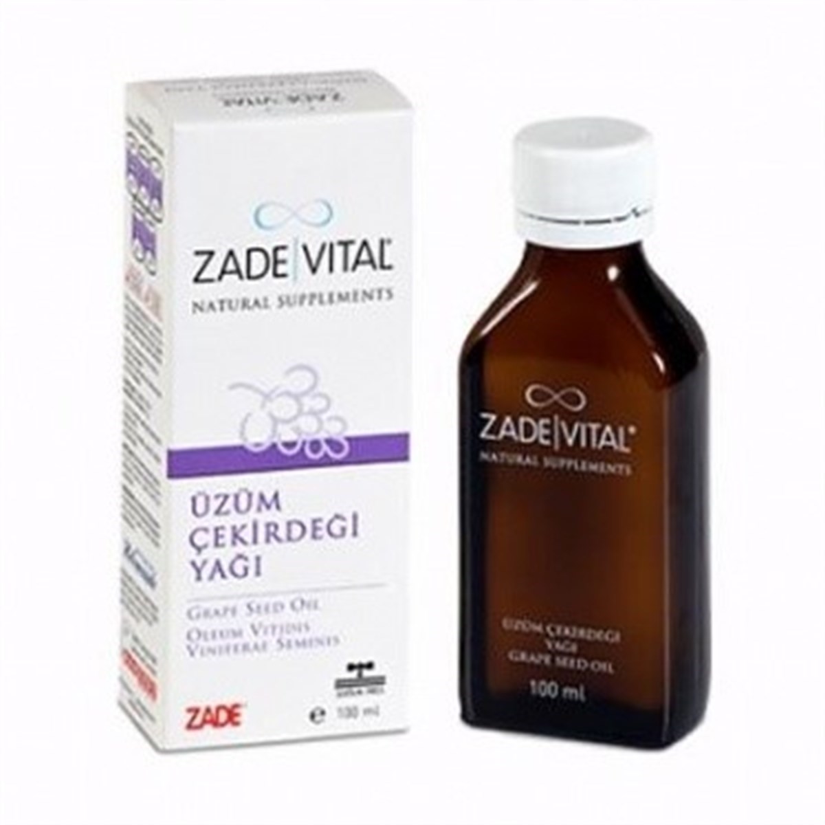 Zade Vital Zade Vital Üzüm Çekirdeği Yaği Cam Şise 100 Ml
