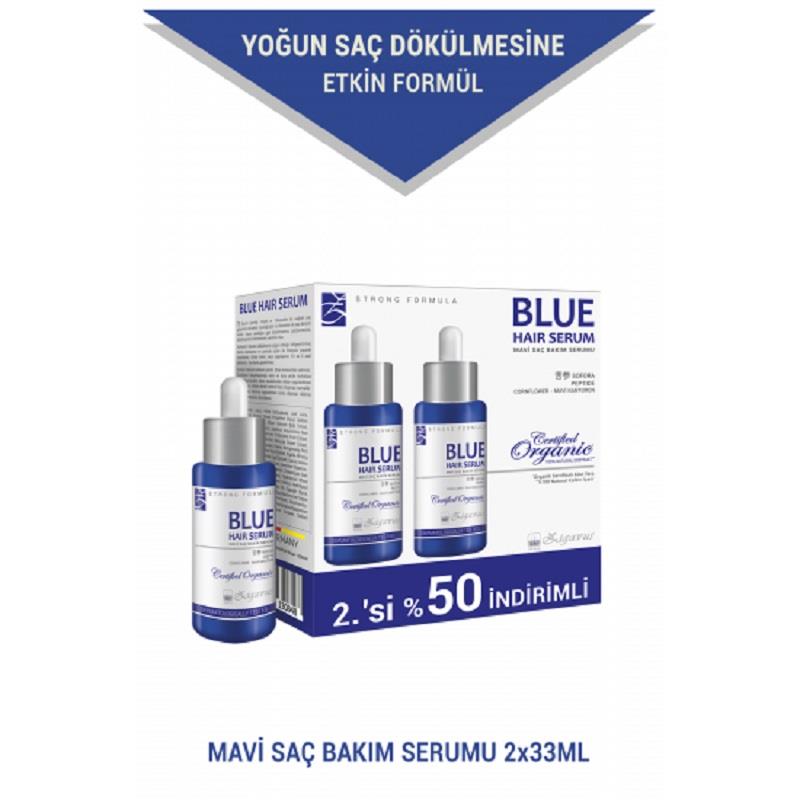 zigavus Zigavus Blue Mavi Su Saç Bakım Serumu 33 ml - İkincisi %50 İndirimli