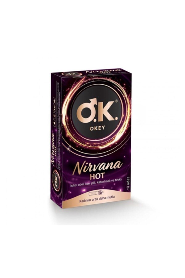 Okey Nirvana Hot Prezervatif 10'lu DepoEczanem.com | Dermokozmetik Cilt &  Vücut Bakımı, Vitamin & Mineral – Takviye Edici Gıda ve Reçetesiz Sağlık  Ürünleri