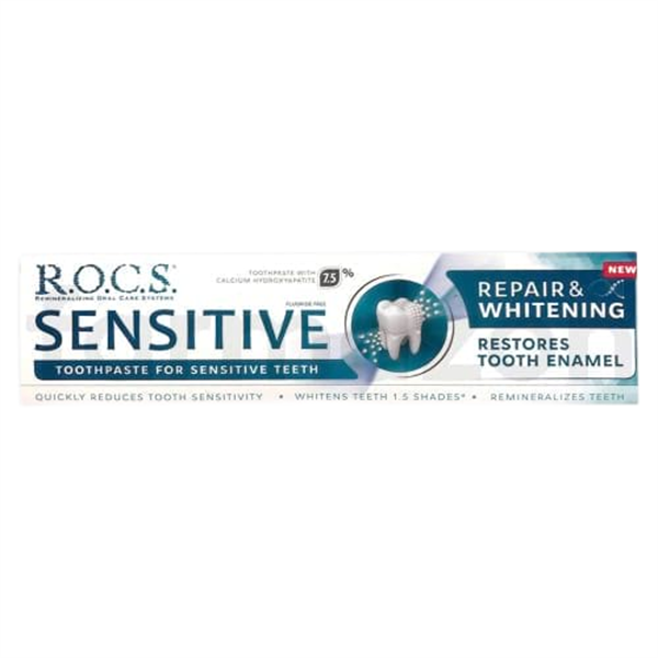 Rocs Sensitive Repair Whitening Beyazlatıcı Diş Macunu 75 ml 116,23