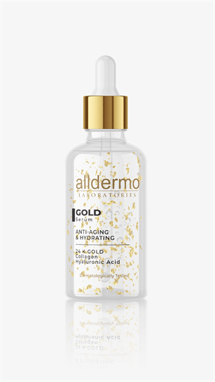 ALLDERMO Alldermo Gold Kırışıklık Karşıtı ve Nemlendirici 24K Serum 30 ml